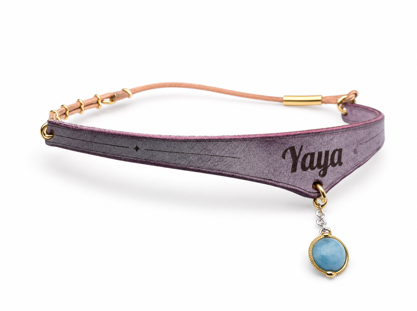 A complete personalised Amulcat Necklet Set